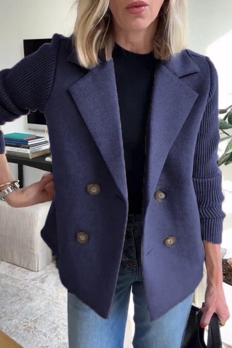 Blazer Raffiné en Maille