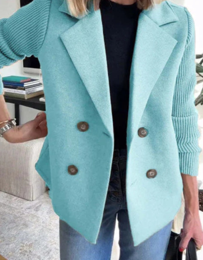Blazer Raffiné en Maille